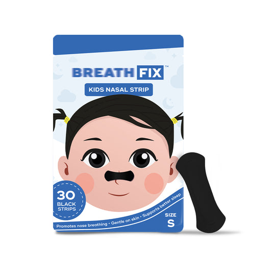 BREATH FIX Kids Small Black Nasal strip
