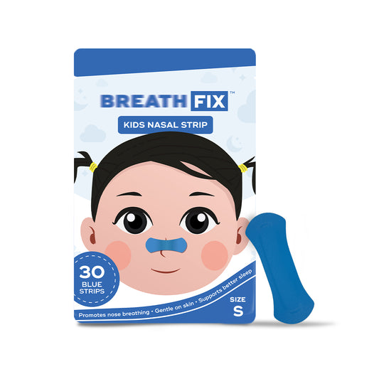 BREATH FIX Kids Small Blue Nasal strip