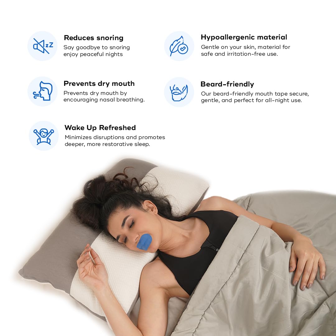 BREATH FIX Blue Mouth Tape